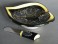 #1535  HB Quimper 'Majolica' Butter Dish & Knife from France, circa 1950s **SOLD**   in our Liverpool shop May 2017