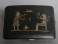 #1291 Egyptian Style Inlaid Cigarette case, fom Syria, circa 1920s-1940s **SOLD**