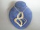 #1173 Abstract Contemporary Style Silver Pendant on Silver Chain, circa 1950s - 1960s **SOLD**