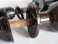 #1721 Two Pairs of Bakelite Door Handles / Knobs, circa 1930s - 1950s   **SOLD** August 2018