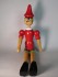 #1576 Large painted Wood Pinocchio Doll, cica 1950s - 1960s,  **SOLD** June 2016