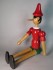 #1576 Large painted Wood Pinocchio Doll, cica 1950s - 1960s,  **SOLD** June 2016