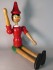 #1576 Large painted Wood Pinocchio Doll, cica 1950s - 1960s,  **SOLD** June 2016