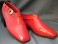 #0102 Rare Pair of Red 1960s Mary Quant Designed " Quant Afoot" Ankle Boots - Unused   **Sold** to New York - March 2014 售至纽约 - 2014年3月