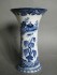 #1627  Mason's 'Patent Ironstone' Willow pattern Vase, circa 1845