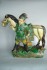 #0342  Ming Dynasty Roof Ridge Tile Horse & Groom (1368 -1644) *Price on Request*