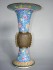 #0400  Rare 18th Century Chinese Enamel Vase - Gu - Qianlong  **SOLD** to China - November 2010 售至中国 - 2010年11月