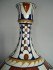 #0186 Rare 1920s Bursley Ware "Bagdad" vase, designed by Frederick Rhead  **Sold**  February 2019