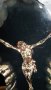 #1793  Perspex Crucifix Paperweight, circa 1970s   **SOLD**