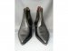 #0196 Original Leather Italian Style Cuban Heeled Winkle Picker Boots, circa 1960, Size 2  **Sold** to The Netherlands March 2020