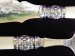 #1442  Victorian Silver Plated Ivory handled Fish Servers