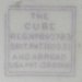 #1843  "The Cube" Sugar Bowl Cunard  Steamship Retailed, circa 1920s