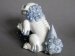 #1498 Rare Pair of Hirado Porcelain Shishi / Lions from Japan, Edo Period circa 1820-1850  **Sold**  to USA, January 2021