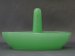 #0642 1930s Green 'Jade Glass' Ring "Tree" by James Jobling  **SOLD**  2019