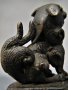 #1730  Small Chinese Bronze Lion, Ming Dynasty (1368 - 1644) or Earlier **SOLD**  2019