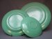#1838  Green Plastic Beetleware Set, circa 1940s