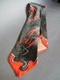 #1774   1940s  Art Deco Satin "Towncraft DeLuxe" Tie from U.S.A.  **SOLD** February 2020