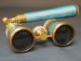 #1780  Pale Blue Guilloché Enamelled Opera Lorgnette Binoculars retailed by Asprey,  London circa 1900 **SOLD** August 2021