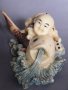 #1782  Japanese Faux Ivory (Plastic) "Okinomo", Signed, circa 1960s    **Sold**  February 2020