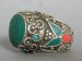 #1200 Large Silver Ring from Tibet, circa 1900 - 1950