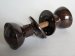 #1721 Two Pairs of Bakelite Door Handles / Knobs, circa 1930s - 1950s   **SOLD** August 2018