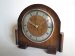 #0015 1940s - 1950s Oak Cased  8  Day Mantle Clock  **SOLD** December 2017