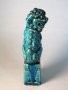 #1745 Rare Chinese Turquoise Enamelled Buddhist Guardian Lion，17th /18th Century