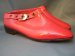 #0102 Rare Pair of Red 1960s Mary Quant Designed " Quant Afoot" Ankle Boots - Unused   **Sold** to New York - March 2014 售至纽约 - 2014年3月