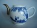 #0012  Early 18thCentury Blue and White Chinese Export Teapot   *SOLD* to Australia