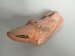 #1625  Rare Crocodile Form Burnished Earthenware Egyptian Foot Rasp