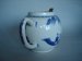 #0012  Early 18thCentury Blue and White Chinese Export Teapot   *SOLD* to Australia