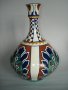 #0186 Rare 1920s Bursley Ware "Bagdad" vase, designed by Frederick Rhead  **Sold**  February 2019