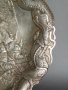 #0303 19th /20th Century Japanese Silvered Metal Plaque  **Sold**