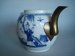 #0012  Early 18thCentury Blue and White Chinese Export Teapot   *SOLD* to Australia