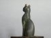 #1401 Rare Ancient Egyptian Bronze Cat, Late Period (664 - 332 BC)**Sold** to France - July 2015/售至法国 - 2015.7