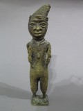 #1606  Benin Bronze Figure, 20th Century
