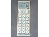 #0045 1930s Linen Fronted 2 Hole Washing Buttons (24) - Unused