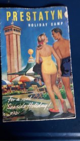 #1800  1953 Prestatyn Holiday Camp Fold Out Brochure  **Sold**  October 2020