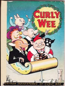 #0024  Rare Liverpool Echo 'Further Adventures of Curly Wee' Annual, circa 1951