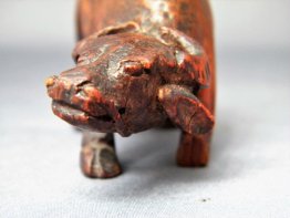 #1740  Rare Chinese Carved Bamboo Boy on Buffalo, Ming Dynasty 1368-1644