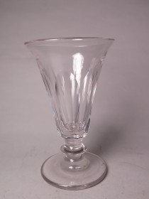 #1506  Panel Cut Jelly Glass, circa 1830 -1840
