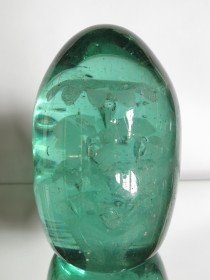 #1545 Victorian Glass Doorstop, circa 1870-1880 **SOLD** November 2017