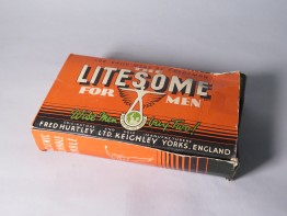 #1558 1930s Boxed Gentleman's "Litesome" Jock strap **SOLD** December 2017