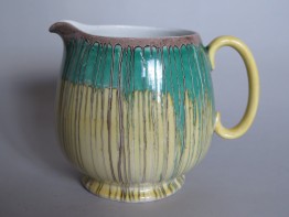 #1579 Art Deco Shelley Dripware Jug, circa 1930s  **SOLD** December 2017