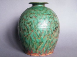 #0547  Large Studio Pottery Vase by Trevor Corser   ** Sold**  to Japan - January 2016