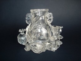 #0106 18th Century Chinese Rock Crystal Sculpture **Sold** 售至中国  to China