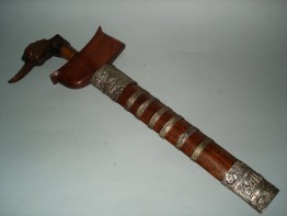 #0169  Malayan "Kingfisher" Kris with Pamir Blade , 19th/20th Century **Sold** to Malaysia