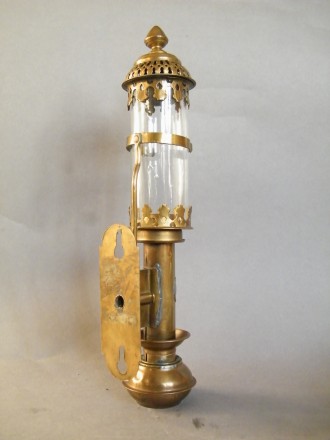 #0079  Pair of Great Western Railway Carriage Lamps, circa 1970s  **Sold**  August 2018