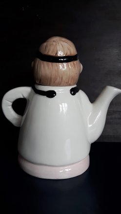 #1799 " Health Worker" Teapot, circa 1980s   **On Hold - Sale Pending**