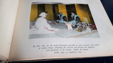 #1804 Photo Album "The Ceremonies of a Japanese Marriage,"  First Edition 1905